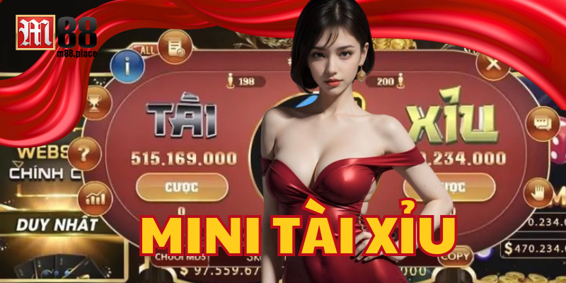 Mini Tài Xỉu M88 giao diện hiện đại 